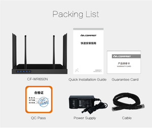 Promotion! Routeur wifi sans fil haute performance PA DDR 256 mo routeur gigabit double bande 1750Mbps avec antennes externes à gain élevé - Product Image 6