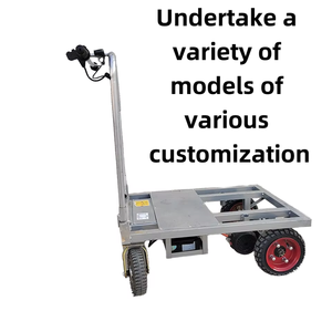 Chariot à plat électrique à 4 roues à batterie à bas prix en gros d'usine Capacité de 800 à 1000kg Personnalisation OEM - Product Image 2
