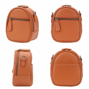 ISO14001 OEM Factory Custom Single Shoulder Crossbody Compact Leather <b>Small</b> <b>Camera</b> <b>Bag</b> Case for Canon Nikon Sony Lenses - Product Image 5