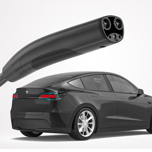 สถานีชาร์จรถยนต์ไฟฟ้า5เมตร7KW 32A AC ปรับได้ evse เครื่องชาร์จแบบพกพาสำหรับ Tesla พร้อม NEMA 14-50 - Product Image 2