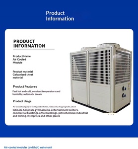 Sistema de Calefacción y Refrigeración con Bomba de Calor de Fuente de Aire, Equipo HVAC de Alta Eficiencia, Motor de Ventilador EC, Refrigerante R-410A, Intercambiador de Calor Estable - Product Image 2