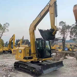 Excavadora de cadenas pequeña CAT 307E 307e2 usada y bien mantenida, 7 toneladas, importada de Japón, motor, caja de cambios y engranajes originales de 7 toneladas - Product Image 3