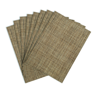 Design pvc isolation de cuisine lavable antidérapant traditionnel côté centre tapis de table et tissu