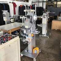 Machine automatique de fixation de boutons-pression pneumatiques à servomoteur