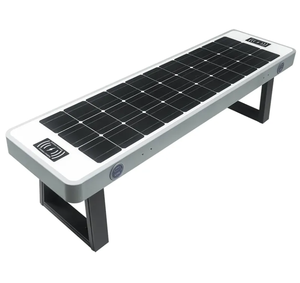 Tavolo con Ricarica Solare e Panchina Impermeabile per Esterni in Palestre e Centri Commerciali - Product Image 3