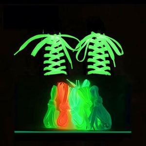 Cordones de Zapatos Fluorescentes Luminosos, Ligeros y Transpirables, Unisex, para Todo Tipo de Calzado, Uso Diario, Deportivo y de Ocio, para las Cuatro Estaciones - Product Image 1