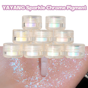 ผงสีออโรร่าเกรด OEM สำหรับเครื่องสำอาง 18 สี สำหรับใช้เคลือบผิว ปลอดภัยต่อดวงตา เปลี่ยนสีได้อย่างสวยงาม - Product Image 4