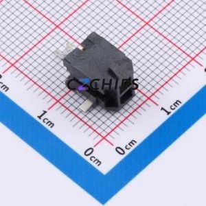 430450209 Wire-to-Board Pin Header SMD,P=3mm,Horizontal Mount Connector 2x1P 3mm Horizontal Mount Micro-Fit (MX 3.0) - Product Image 1