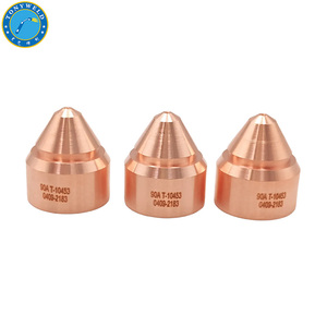 หัวฉีดทองแดงสำหรับตัดพลาสมา90A OCP-150 SAF สำหรับ T-10453 <span class=keywords><strong>thermacut</strong></span> 0409-2183 - Product Image 1