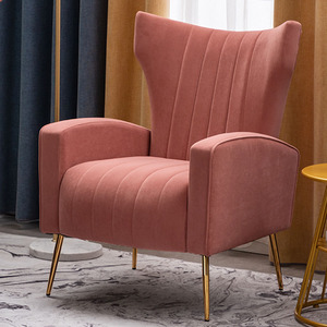 Nordique moderne minimaliste simple canapé chaise IB611 à la main loisirs haut dossier pour luxe ongles salon pour la maison salon - Product Image 3