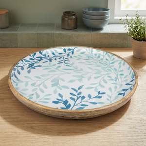 Cuencos Redondos de Madera para Servir en Bodas, Diseño Clásico Ecológico, Marca TLT, Modelo 18WT-005 - Product Image 2
