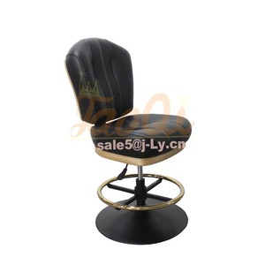Chaise de casino de luxe moderne K1022 avec vérin <span class=keywords><strong>à</strong></span> gaz, pivotante, hauteur réglable, pour poker, club, <span class=keywords><strong>roulette</strong></span>, salle de jeux, salle <span class=keywords><strong>à</strong></span> manger, bar - Product Image 1
