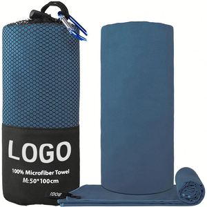 Toalla Deportiva de Microfibra Tejida Personalizada, de Secado Rápido, Suave, Ligera, Absorbente, Portátil para Camping, 40x80cm - Product Image 3