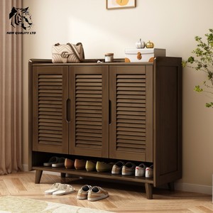 china factory low cost customized huge stock ready to ship <b>shoe</b> cabinet new designed living room furniture wood <b>shoes</b> wardrobe - Product Image 6