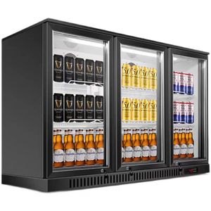 <span class=keywords><strong>Mini</strong></span>-réfrigérateur de bar en gros avec porte en verre trempé, refroidisseur de boissons pour hôtel, réfrigérateur de présentation pour Red Bull et Cola, mode de refroidissement par ventilateur - Product Image 2