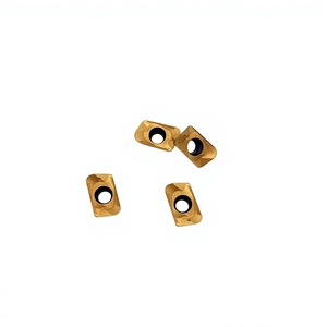 XOMX120412 PVD Coated <b>Square</b> Shoulder Milling Cutters Insert ODM OEM for Steel - Product Image 1