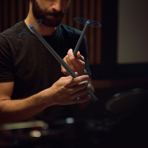 Kit de batería somatosensorial, baquetas electrónicas, batería de aire <span class=keywords><strong>virtual</strong></span> con consola de control de batería para principiantes, juguetes de inducción - Product Image 5