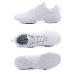 Chaussures athlétiques pour adulte, baskets blanches <span class=keywords><strong>de</strong></span> <span class=keywords><strong>danse</strong></span>, Jazz, <span class=keywords><strong>Hip</strong></span>-<span class=keywords><strong>hop</strong></span>, nouvelle collection 2020 - Product Image 6