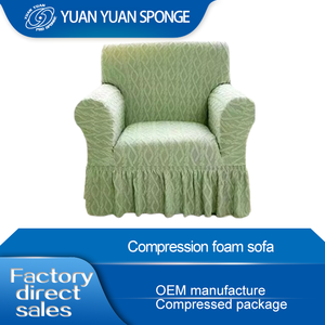 Chaise de canapé de compression carrée pour enfants de plusieurs couleurs avec rembourrage en mousse pour l'appartement et le salon - Product Image 3