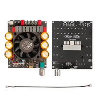 Amplificateur audio haute puissance 600Wx2 stéréo HiFi 2.0 canaux, carte amplificateur post-amplificateur pur ZK-6002, DC 18~50V, puce TPA3255