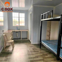 Casa Modular Prefabricada Cbox de 3 Pisos, Vivienda Familiar de Múltiples Niveles, Casa Contenedor Desmontable