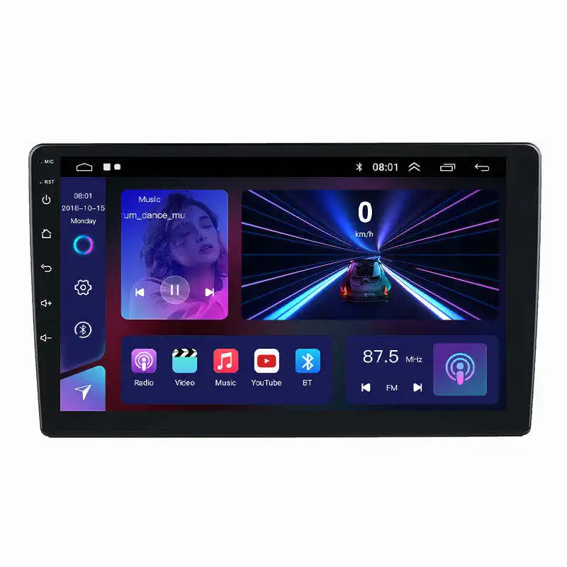 2 Din Android 11 4G Netto 7/9/10.1 Inch Auto Radio Multimedia Video Speler 2din Navigatie Gps Fm Voor Nissan Kia Honda Vw