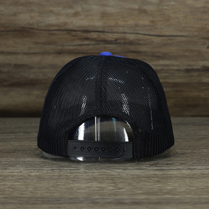 Chất Lượng Cao Da Lộn Lưới Hat Tùy Chỉnh Thêu Nhãn Logo Snapback Màu Xanh Ngoài Trời Bóng Chày Thể Thao Trucker Hat - Product Image 4