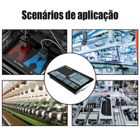 Système de commande CNC 980M pour fraiseuse, 3/4/6 axes, avec écran LCD, volant et kit de câbles pour machine de fraisage et de perçage CNC - Stock Brésil