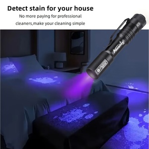 Linterna UV Alonefire P70, Luz LED de 365nm, Linterna de Luz Negra Invisible, Marcador de Manchas para Mascotas (Perros y Gatos), Lámpara de Detección de Dinero - Product Image 6