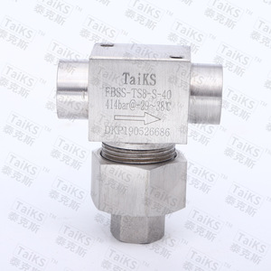 Industrial Filtration Equipment Manufacturer-Supplied Stainless Steel T-Type High-Pressure Filters with Internal Thread - Product Image 1