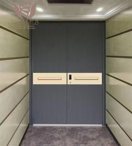 DEMEA diseño personalizado casa moderna puerta delantera impermeable puerta de seguridad de acero inoxidable para Villa entrada principal fabricado China - Product Image 6