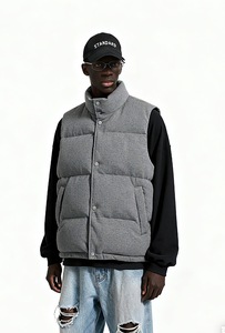 Nouveau <span class=keywords><strong>Gilet</strong></span> <span class=keywords><strong>en</strong></span> <span class=keywords><strong>Maille</strong></span> Épaisse pour <span class=keywords><strong>Homme</strong></span> 2026 – Hiver, Imperméable, Col Montant, Fermeture Éclair, Décontracté, Sans Manches - Product Image 4