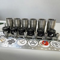 Set Gasket Mesin Lengkap untuk FIAT 1280 1380 1909725 1930373 1940027 8065.24 Turbo 6-Silinder 103mm