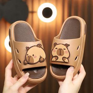 Balah Dolphin Summer Children's Bathing <b>Slippers</b> - Thick Bottom Anti-Slip Style for Indoor Use. Soft Bottom <b>Slippers</b> - Product Image 2