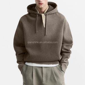 Streetwear Blank <b>Thick</b> Pullover <b>Hoodie</b> Heavyweight Plain <b>Men</b> Designer <b>Hoodie</b> Custom Oversized Wash <b>Hoodie</b> Manufacturers - Product Image 3