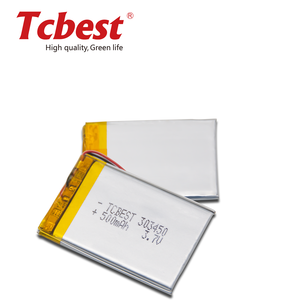 Bateria de Polímero de Lítio 3.7V Certificada CE ROHS REACH Garantia de <span class=keywords><strong>2</strong></span> Anos Preço de Atacado TC751950 700mAh - Product Image 1