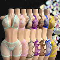 ELITES Nouveaux Vêtements de Danse Performance pour Filles avec Grands Strass SS30