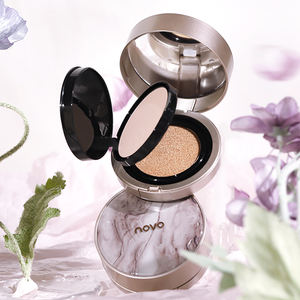 NOVO Fond de Teint à Coussin d'Air Double Couche Fond de Teint Liquide pour <span class=keywords><strong>Peau</strong></span> <span class=keywords><strong>Noire</strong></span> - Product Image 1