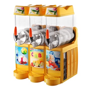 Comercial 2 tanque automático fabricante de jugo de fruta superventas Slushie Machine - Product Image 4