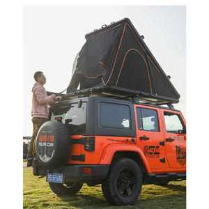 خيمة سقف السيارة خفيفة الوزن بسعر المصنع، مصنوعة من القماش، تتسع لشخصين أو ثلاثة أشخاص، مناسبة لجميع الفصول، ذات طبقتين، تفتح تلقائيًا بسرعة - Product Image 3
