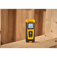 Télémètre laser de qualité industrielle Stanley SLM65 MIS0212, mesureur de distance de 20 mètres, fabriqué en Italie