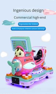 Shopping Mall Kiddie Rides Arcade Games Machine Coin Operated Electric <b>Swing</b> Car Game Machine Kiddie Ride - Product Image 3