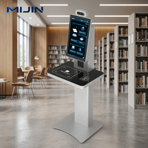 ตู้บริการตนเองสำหรับสมุดหนังสือ RFID ของห้องสมุดอัจฉริยะมิจิน พร้อมระบบเช็คอิน/เช็คเอาท์ความเร็วสูง ซิงค์ข้อมูลอัตโนมัติ ระบบปฏิบัติการวินโดวส์ 10 เหมาะสำหรับโรงเรียน - Product Image 1
