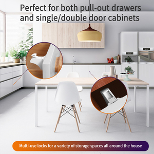 Cierres Magnéticos de Seguridad para Bebés, Protección Infantil, Paquete de 12, Cierres para Armarios a Prueba de Niños - Product Image 4