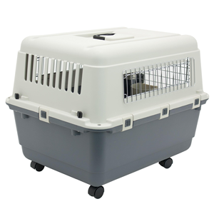 Prix d'usine Fabricant Grand transporteur en plastique pour animaux de compagnie, pour chat et chien, boîte de voyage, panier, cage, transport extérieur, caisse de transport aérien pour animaux - Product Image 2