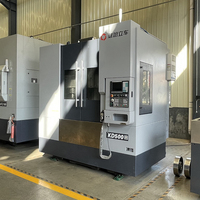 Centre d'usinage vertical de précision KD500 avec guidage linéaire, structure rigide, machine CNC haute précision