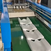 Hoge snelheid plastic zakken seal- en snijmachine, machine voor het maken van platte zakken, te koop