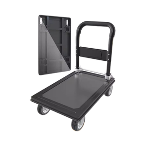 Fabrieksaanbieding: Opvouwbare metalen handkar/wagen, 600 kg draagvermogen voor gereedschap en transport - Product Image 4