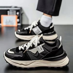 Zapatillas Deportivas de Verano para Hombre, Transpirables, de Malla, con Amortiguación de Color Lujoso, Suela Gruesa, Casuales y a la Moda - Product Image 3