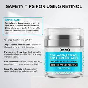 Crème pour le visage et le cou OEM avec acide hyaluronique et collagène pour une hydratation, un effet anti-rides et anti-âge, marque privée - Product Image 5